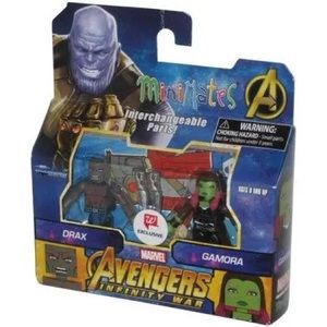 Marvel Avengers Infinity War Drax & Gamora (2018) Minimates Figure Set